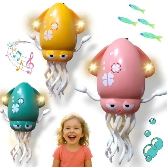 Brinquedo Polvo Musical Infantil Divertido Luzes Som Dança