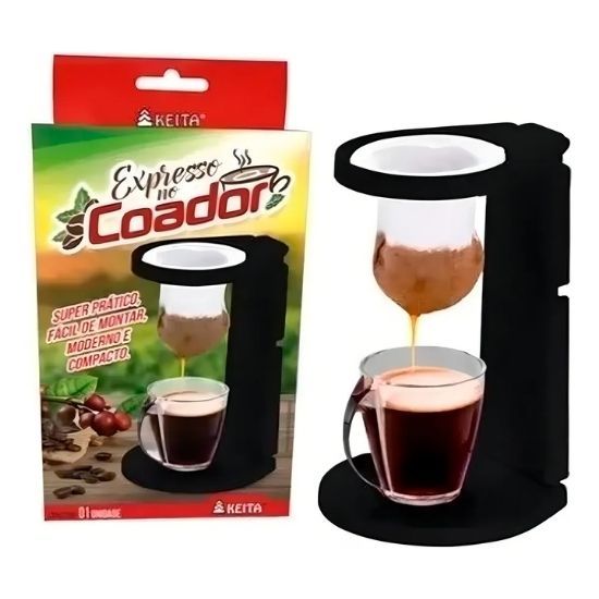 Mini Cafeteira Individual Coador De Pano Keita
