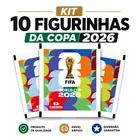 Kit Com 10 Envelopes (70 Figurinhas) Copa Do Mundo Fifa 2026
