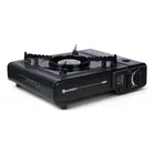 Fogareiro Portátil Guepardo Uno Preto Chama Ajustável Com Estojo