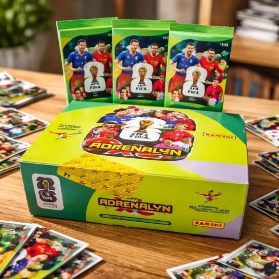 Caixa Card Panini Adrenalyn Copa Do Mundo Fifa 2026 - 24 Env