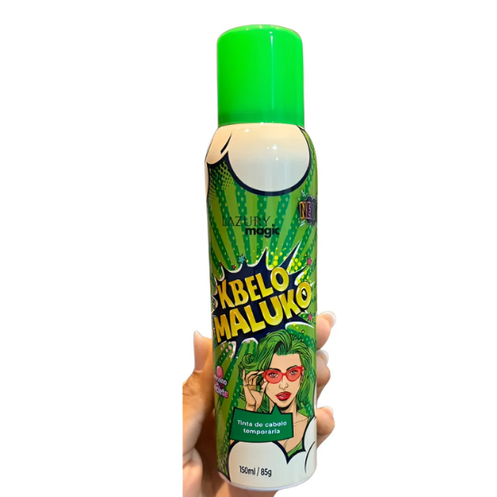 Tinta Temporária Kbelo Maluko 150ml verde