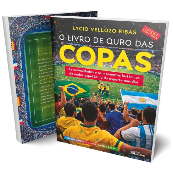 O Livro De Ouro Das Copas 2026 Edição Limitada