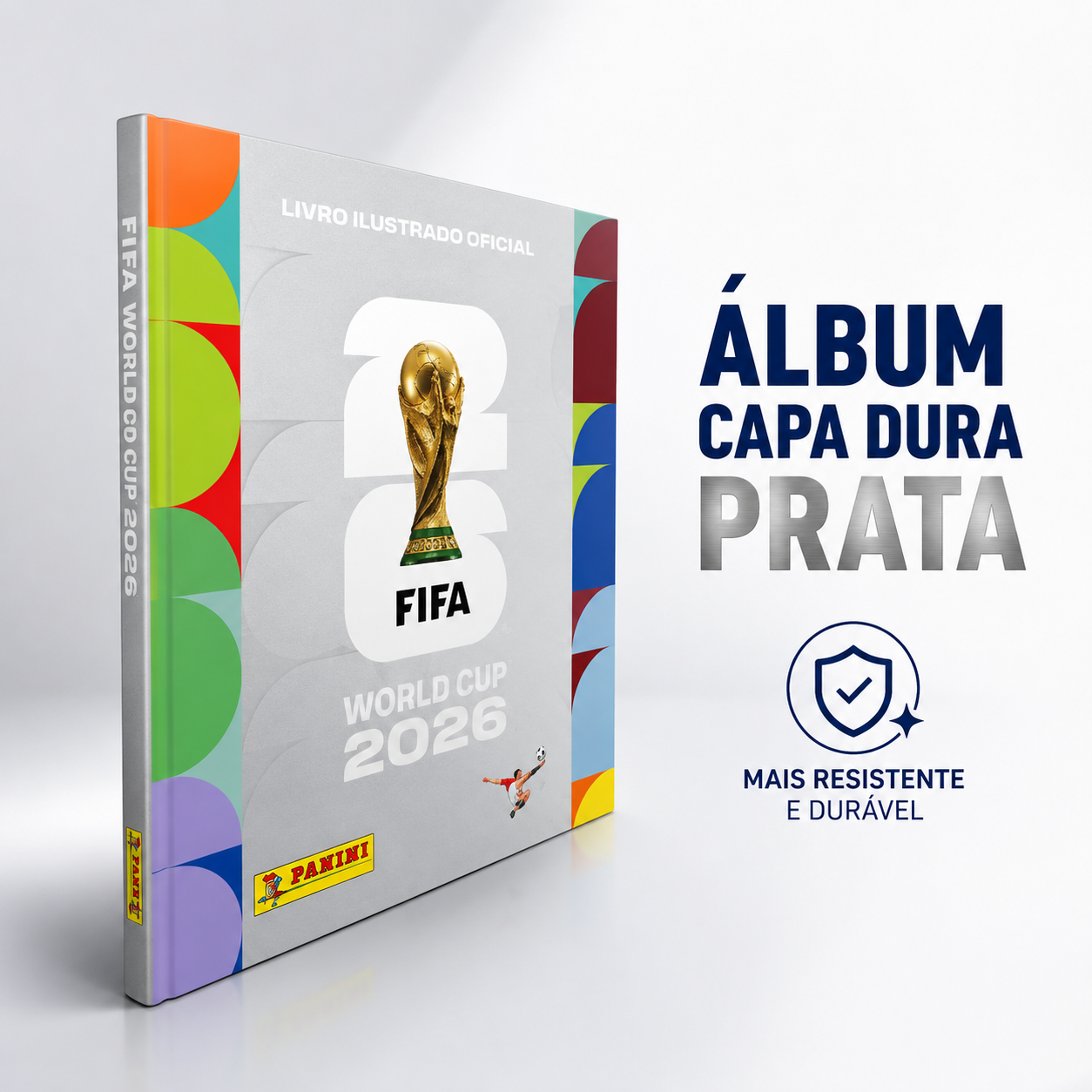 Álbum Capa Dura Prata Fifa World Cup 2026