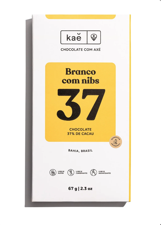 Barra 37% Branco com Nibs