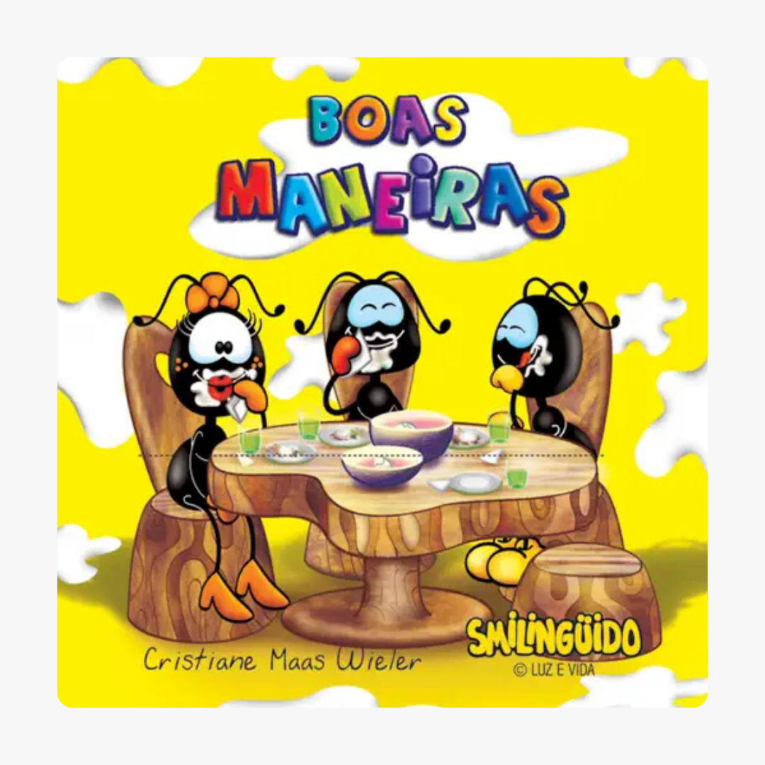 Livro de Histórias Smilinguido - Boas Maneiras