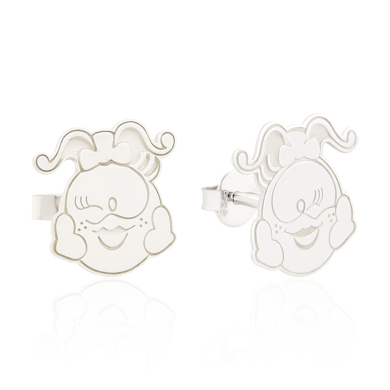 Brinco de Prata Faniquita Piscadinha - Noble