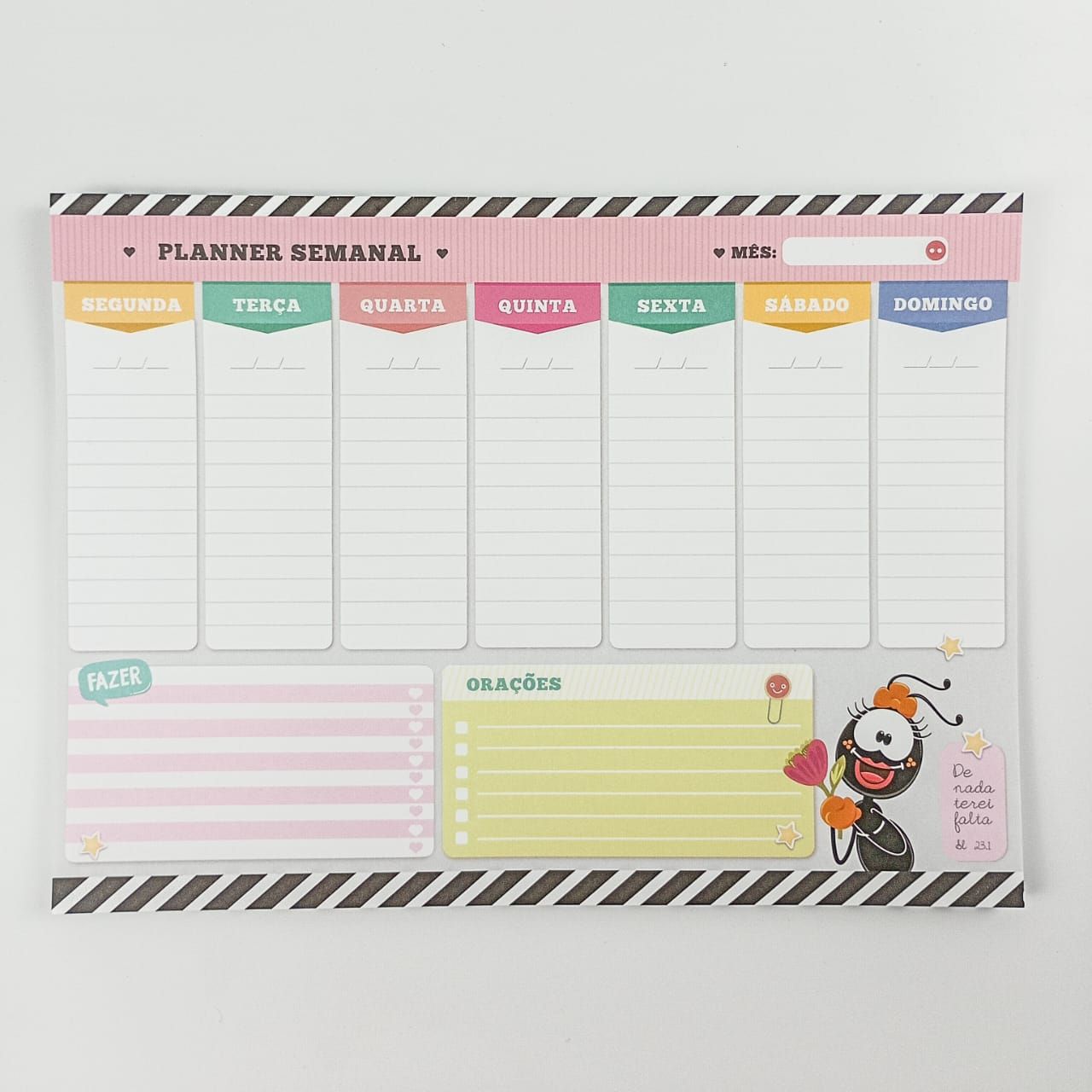 Planner Semanal Luz e Vida 