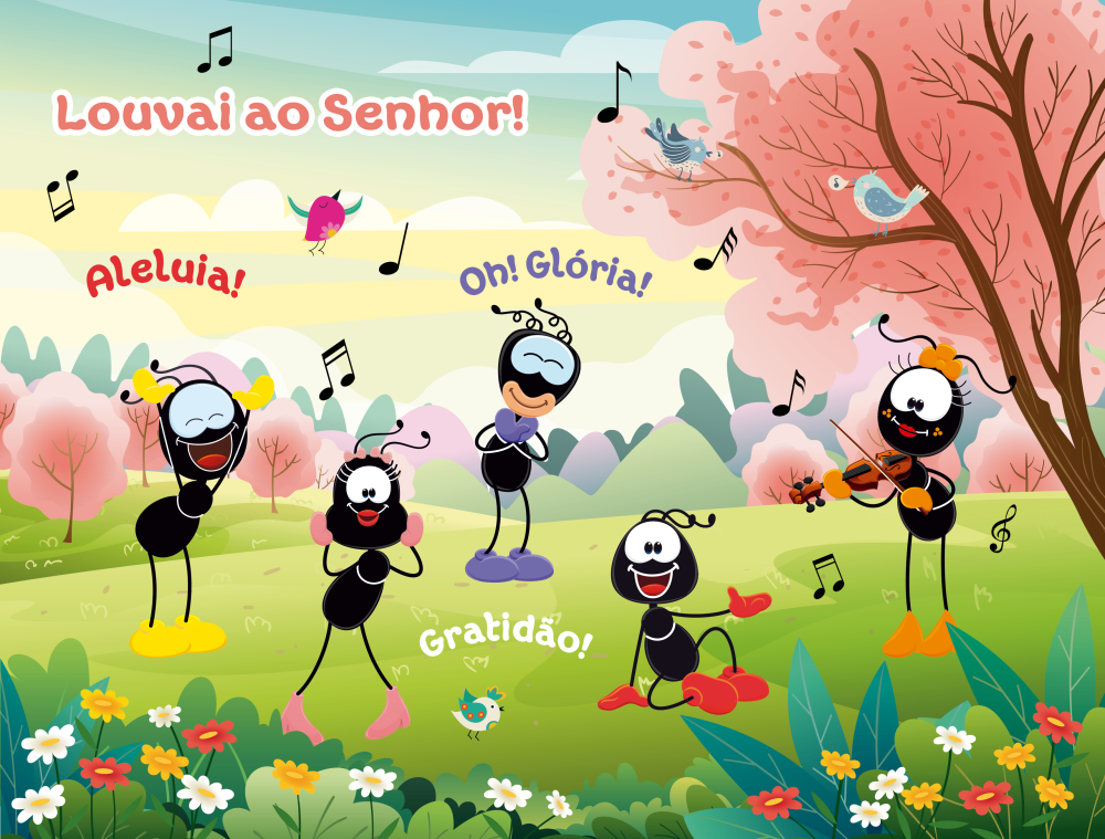 Quebra-Cabeça Smilinguido - Louvai ao Senhor