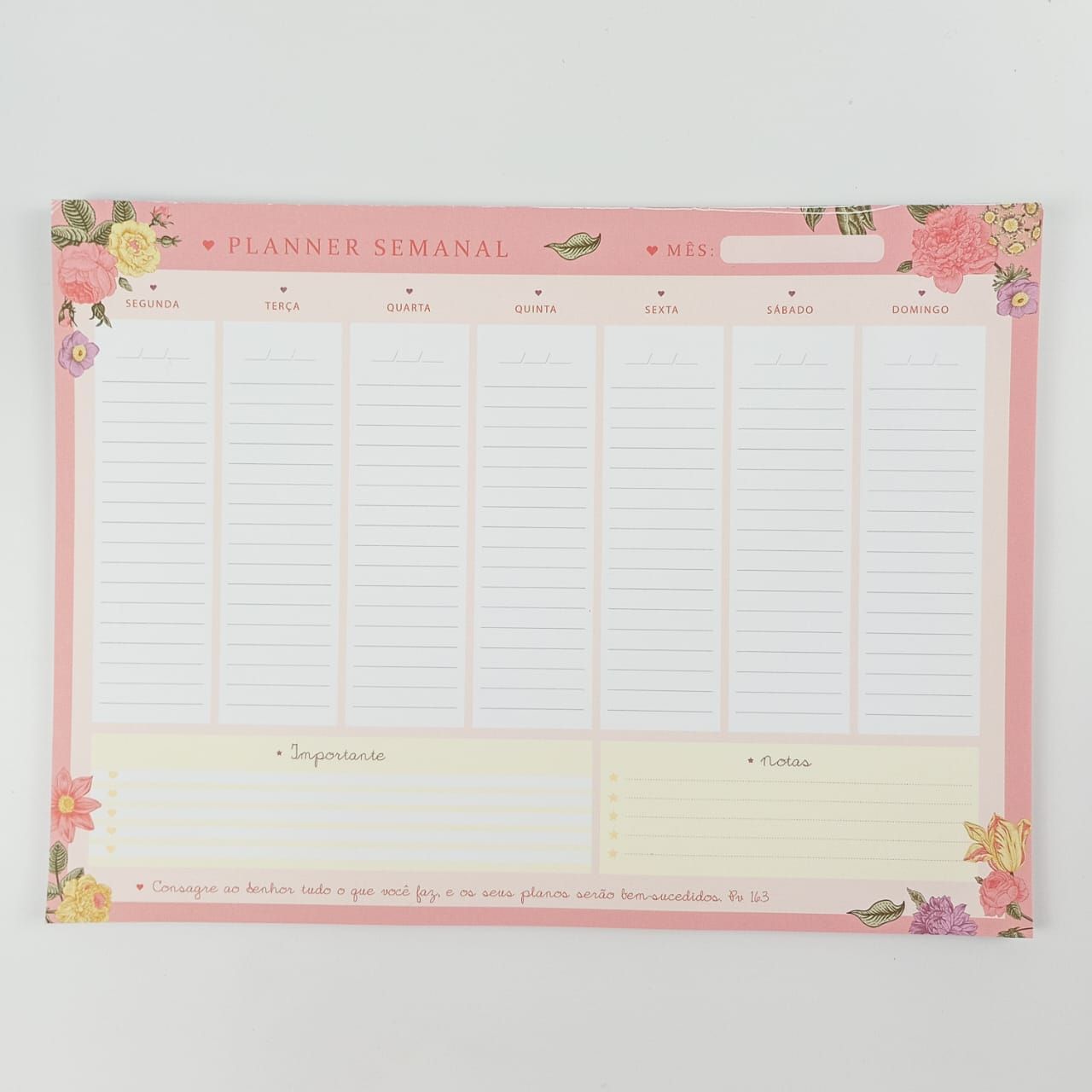 Planner Semanal Smilinguido