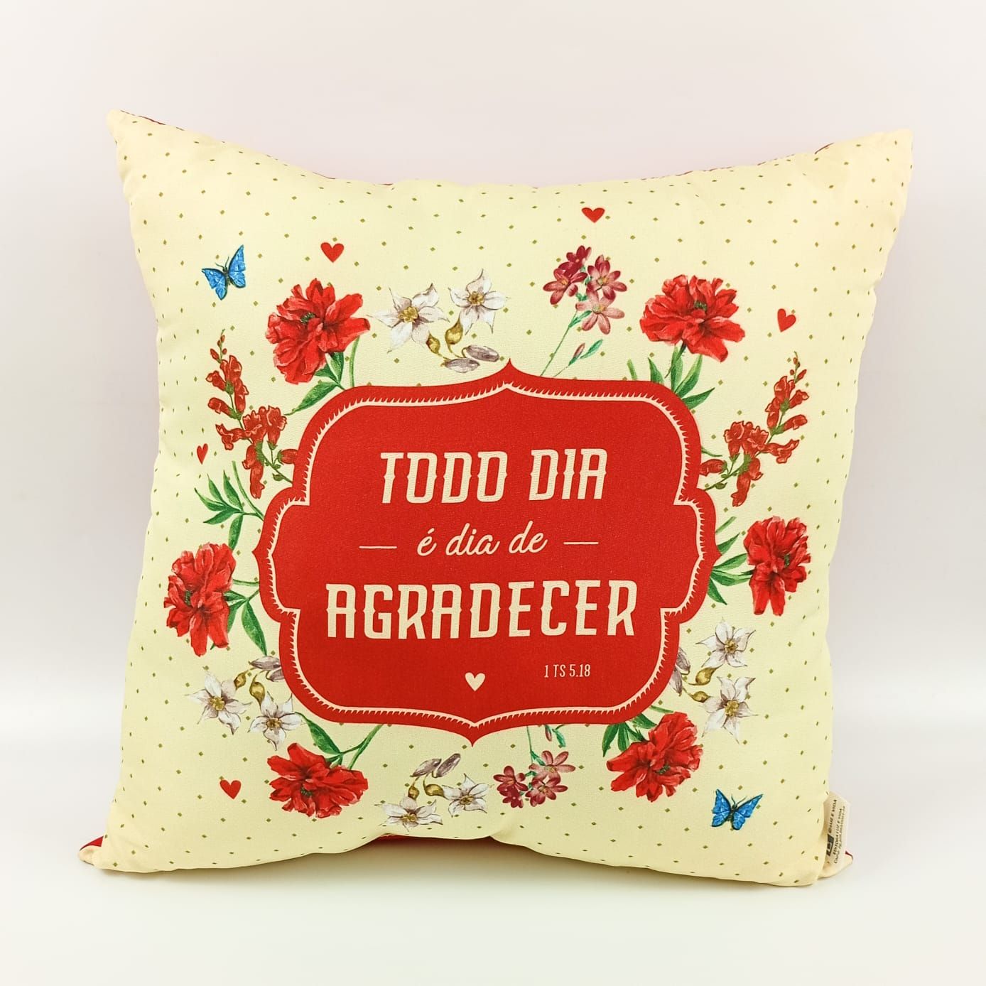 Almofada Todo dia é dia de Agradecer