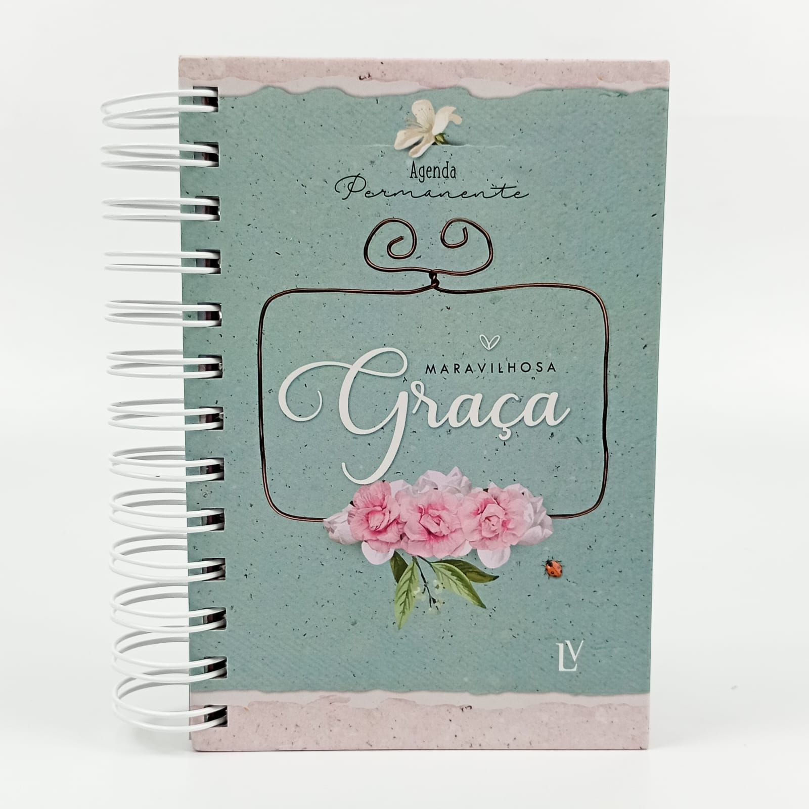 Agenda Permanente Maravilhosa Graça Reciclada - Pequena