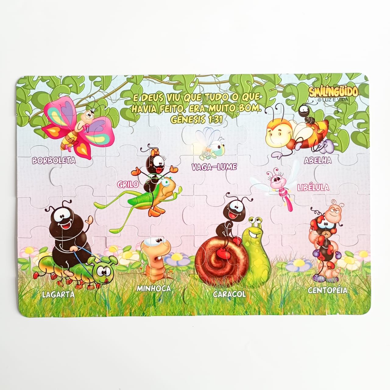 Quebra-Cabeça Smilinguido - E Deus viu que era bom