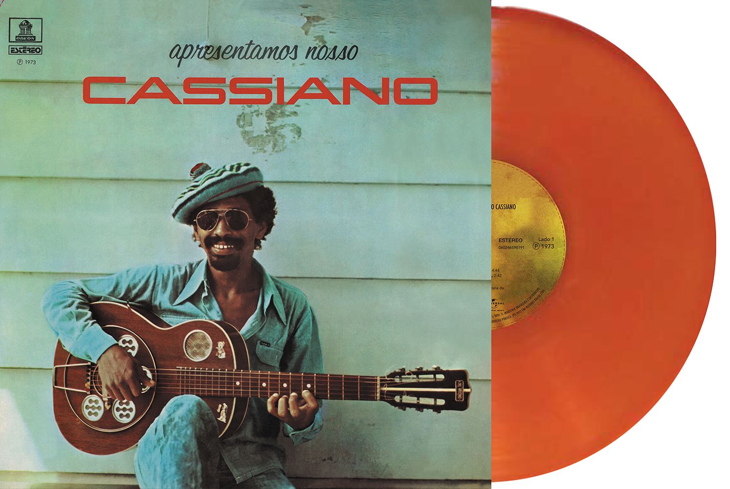 Vinil Cassiano - Apresentamos Nosso Cassiano (Laranja)
