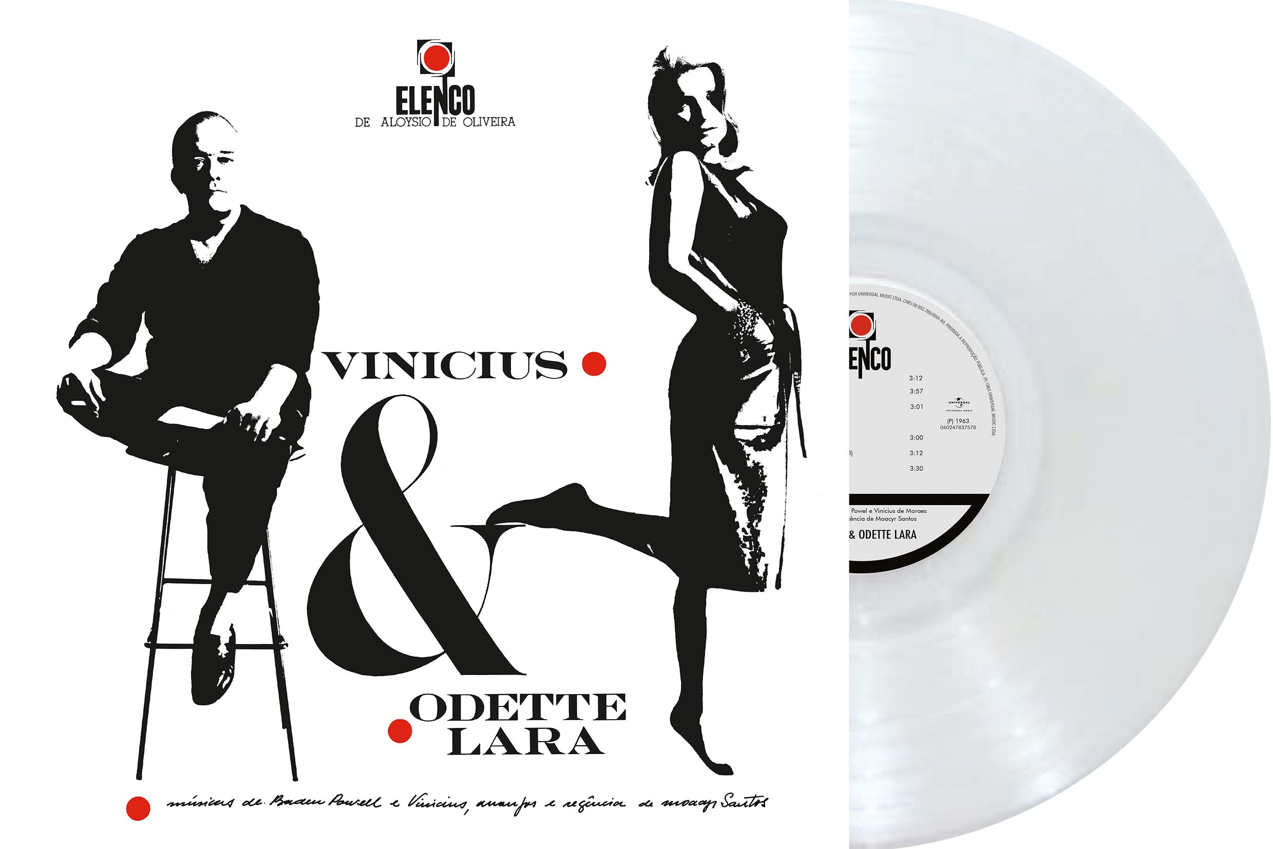 Vinil Vinicius & Odette Lara (Série Elenco)