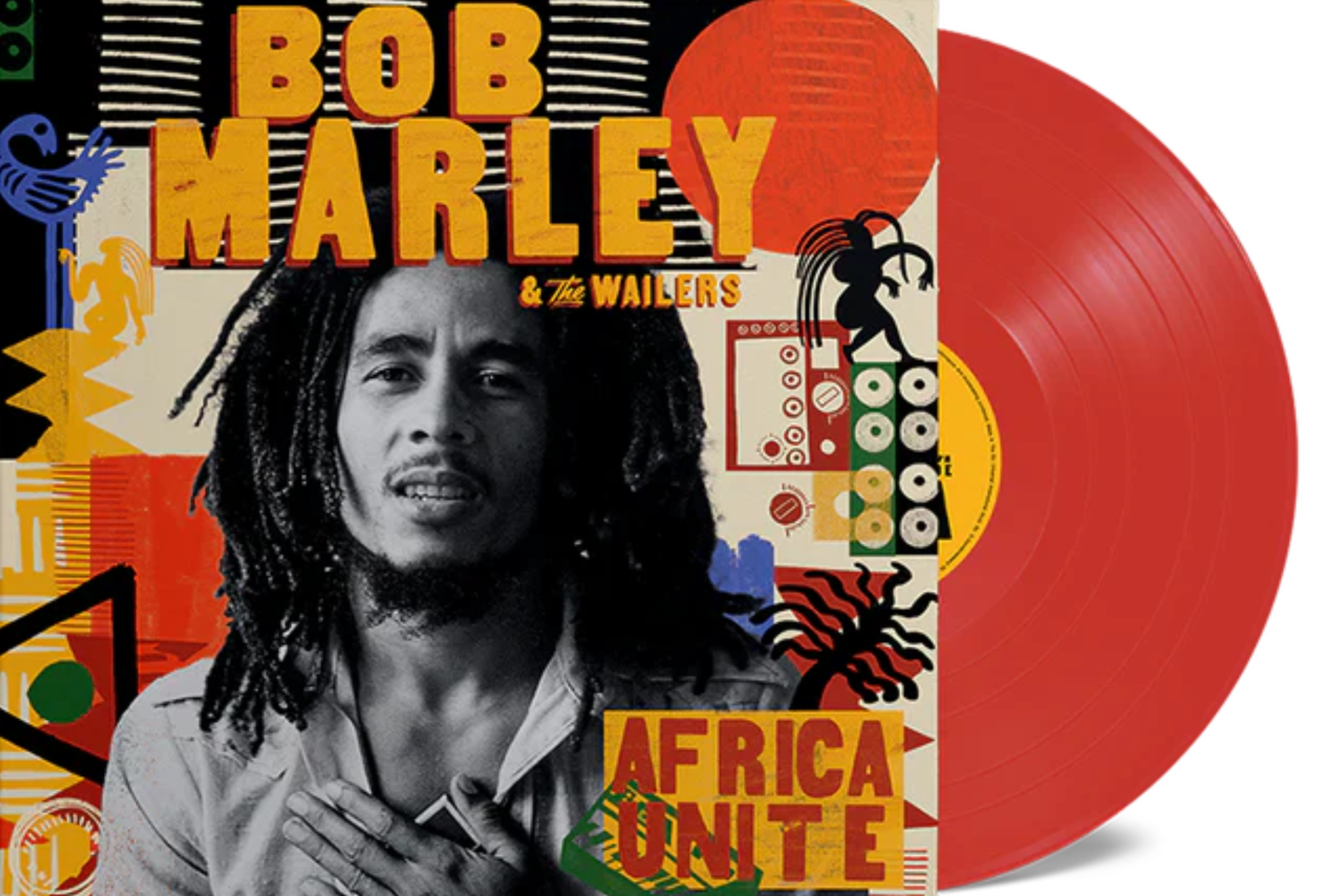 Vinil Bob Marley - Africa Unite (Vermelho/Edição limitada)