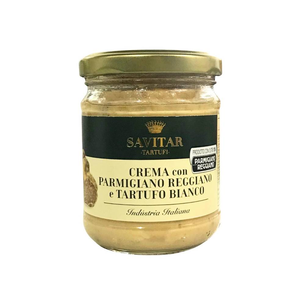 Creme De Parmesao Com Trufas Branca Savitar 180 Gr