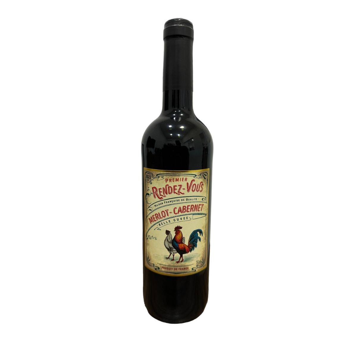 Vinho Tinto Rendez Vous Merlot Cabernet Francês 750ml