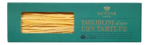 Macarrão Italiano Tagliolini Savitar  Com Trufa Negra  250Gr