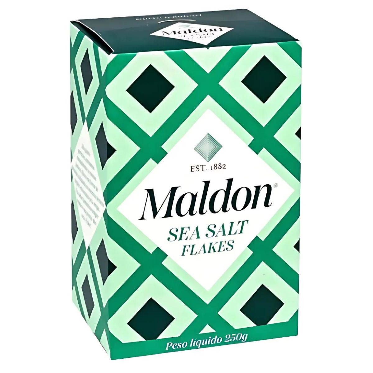 Sal Maldon Em Floco Importado Inglaterra 250G