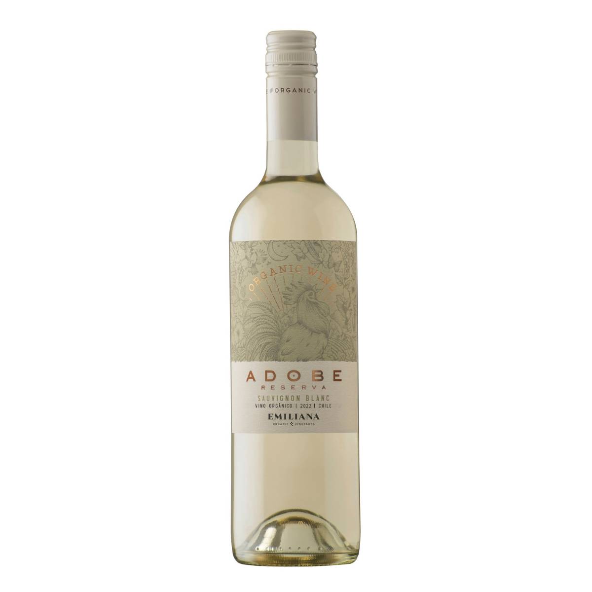 Vinho Branco Sauvignon Emiliana Adobe Organico 750 ML Chile