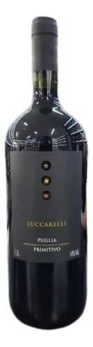 Vinho Tinto Italiano Luccarelli Primitivo Puglia 1,5 Lt
