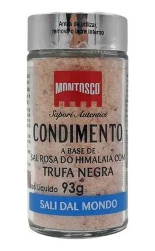 Sal do Himalaya com Trufa Italiano Montosco Sal Trufado 93 g