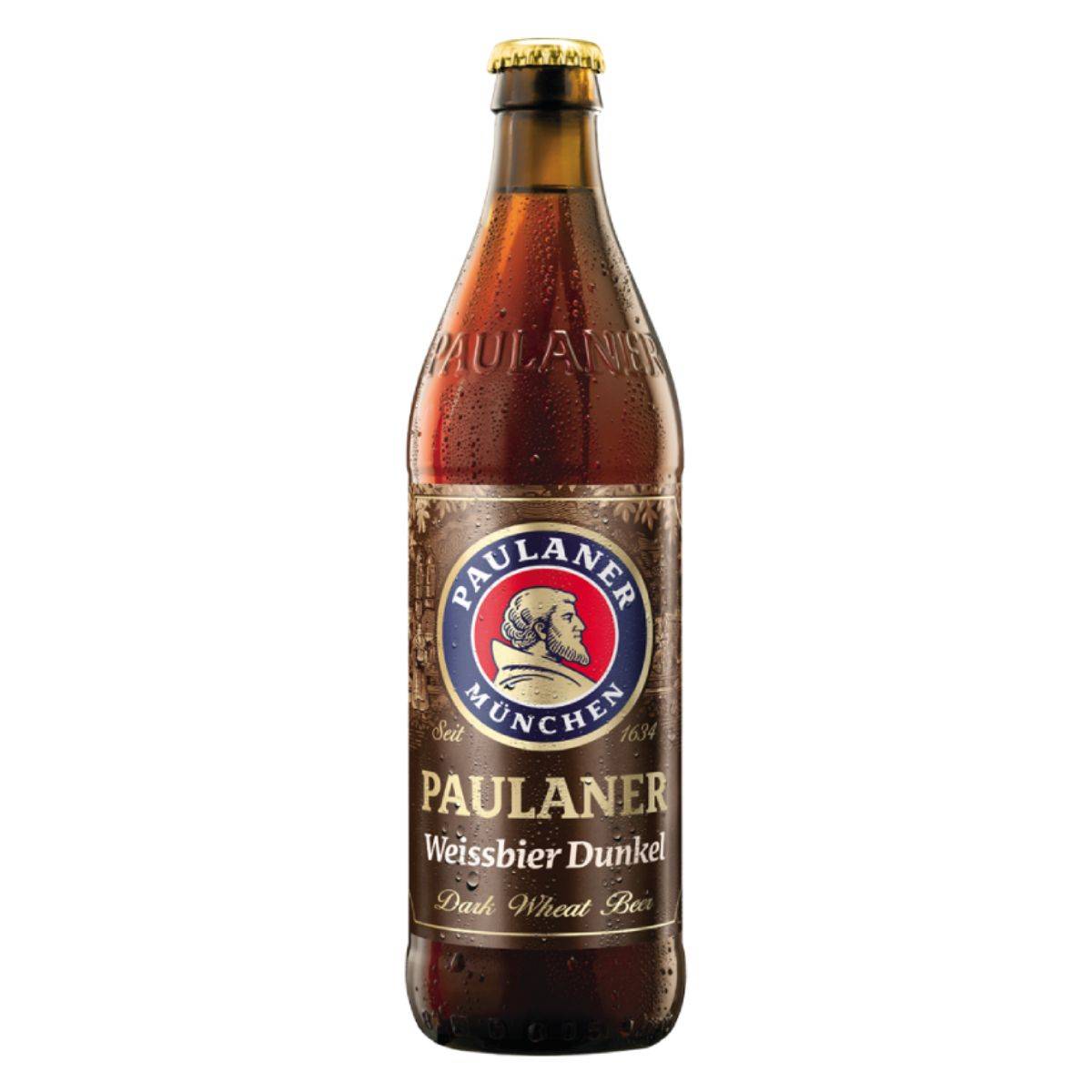 Cerveja Alemã Paulaner Weiss Dunkel Garrafa 500ML