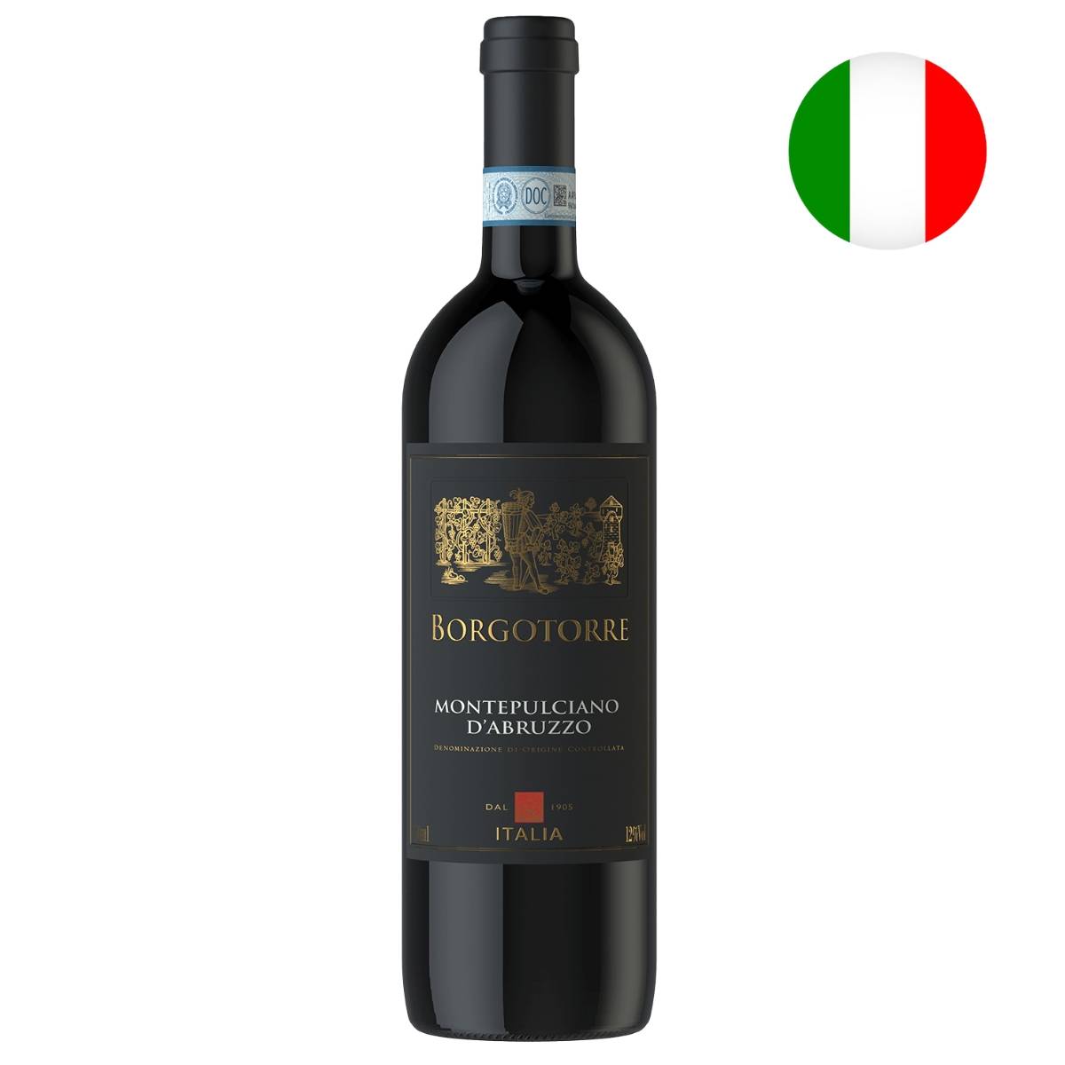 Vinho Tinto Borgotorre Montepulciano d'Abruzzo 750 ml