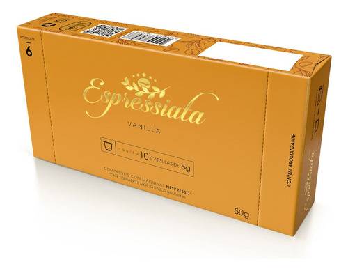 Capsula Café Torrado e Moido Espressiata Vanilla com 10 un