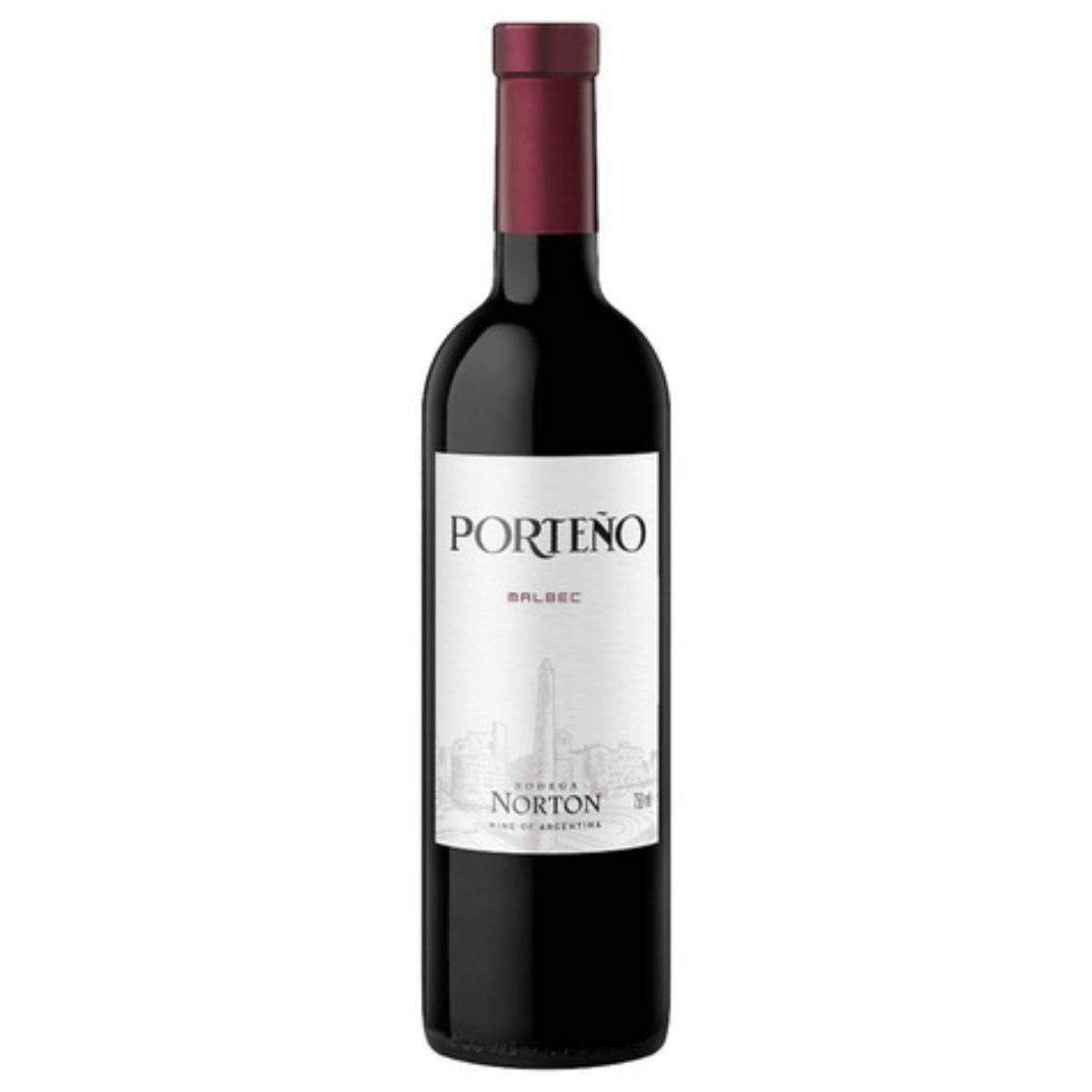 Vinho Tinto Argentino Norton Porteño Malbec 750ml
