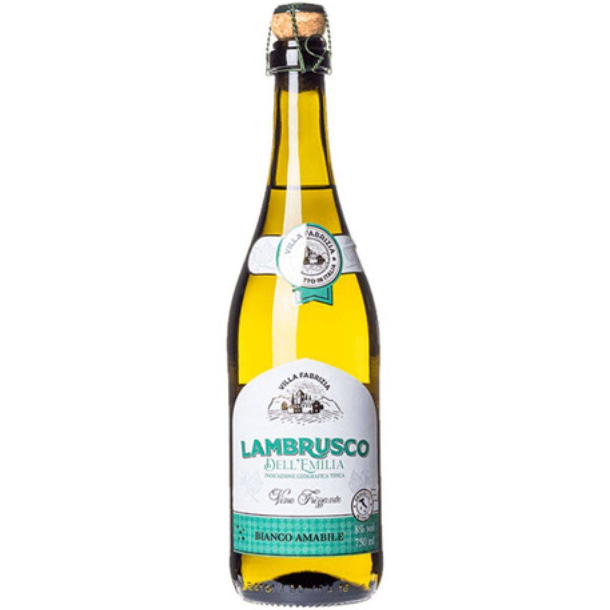 Vinho Branco Italiano Villa Fabrizia Lambrusco Amabile 750ml