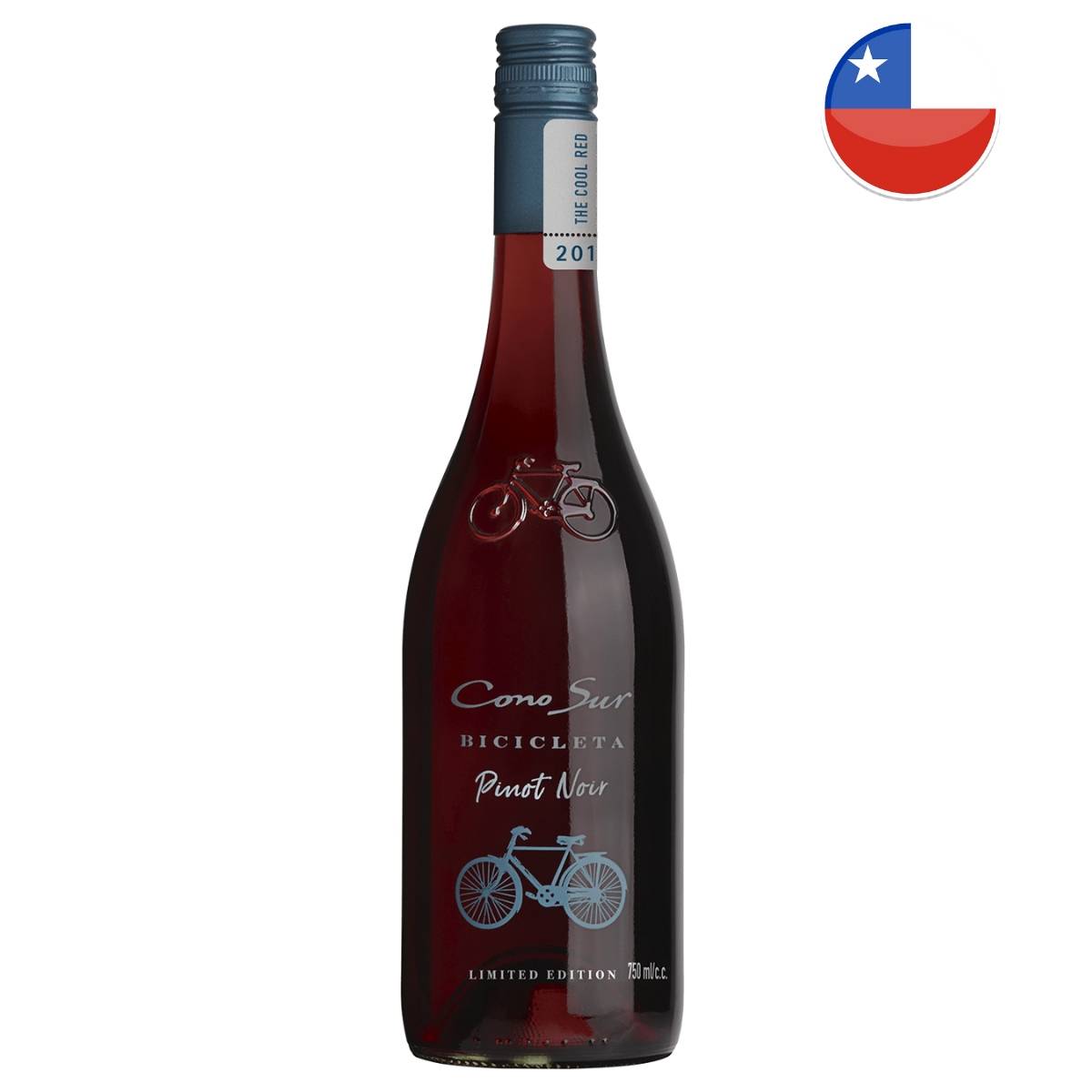 Vinho Tinto Chileno Cono Sur Bicicleta Pinot Noir 750ml