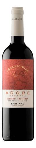 Vinho Tinto Cabernet Sauvignon Emiliana Adobe Organico 750ML