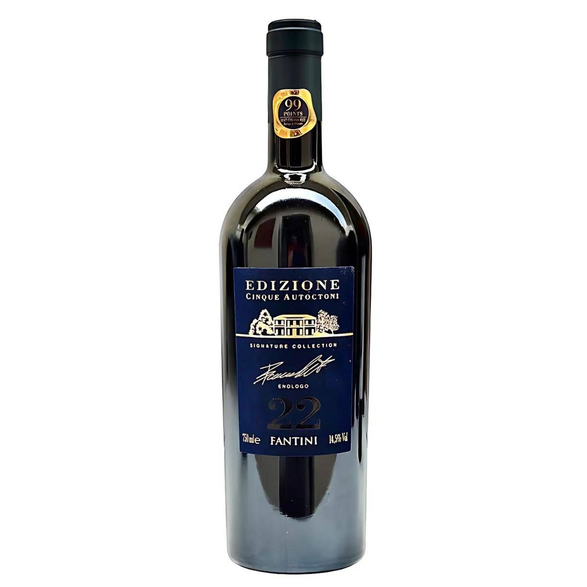 Vinho Italiano Fantini Edizione Cinque Autoctoni nº22 750ml