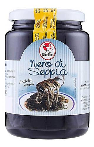 Tinta Riunione Nero di Seppia Sem Conservantes 500g