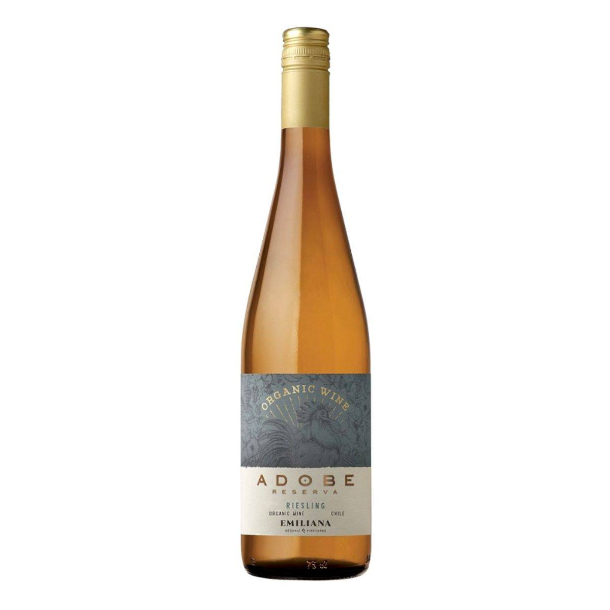 Vinho Branco Chileno Riesling Reserva Emiliana Adobe 750ml