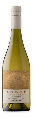 Vinho Branco Chardonnay Emiliana Adobe Organico 750 ML Chile