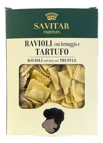 Massa recheada Ravioli Queijo e Trufa Savitar Tartufi 250g