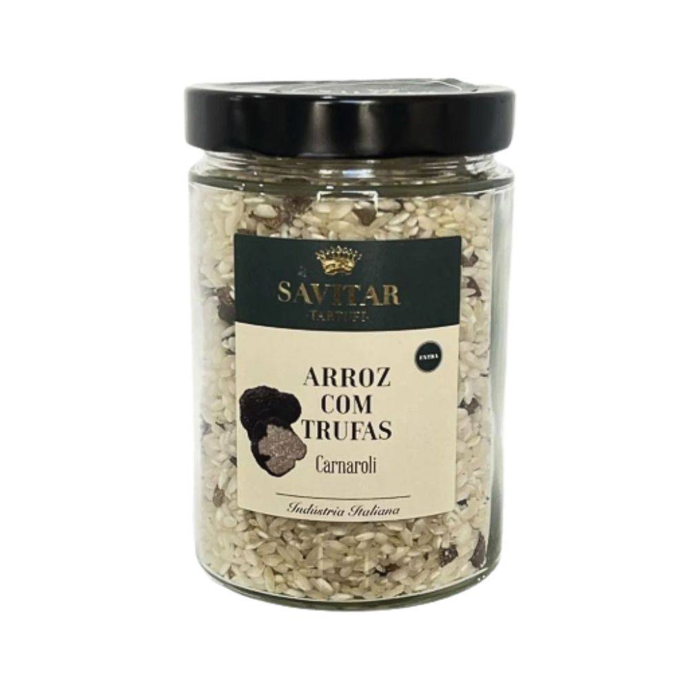 Arroz Italiano Carnaroli com Trufa Negra Savitar 450 gr