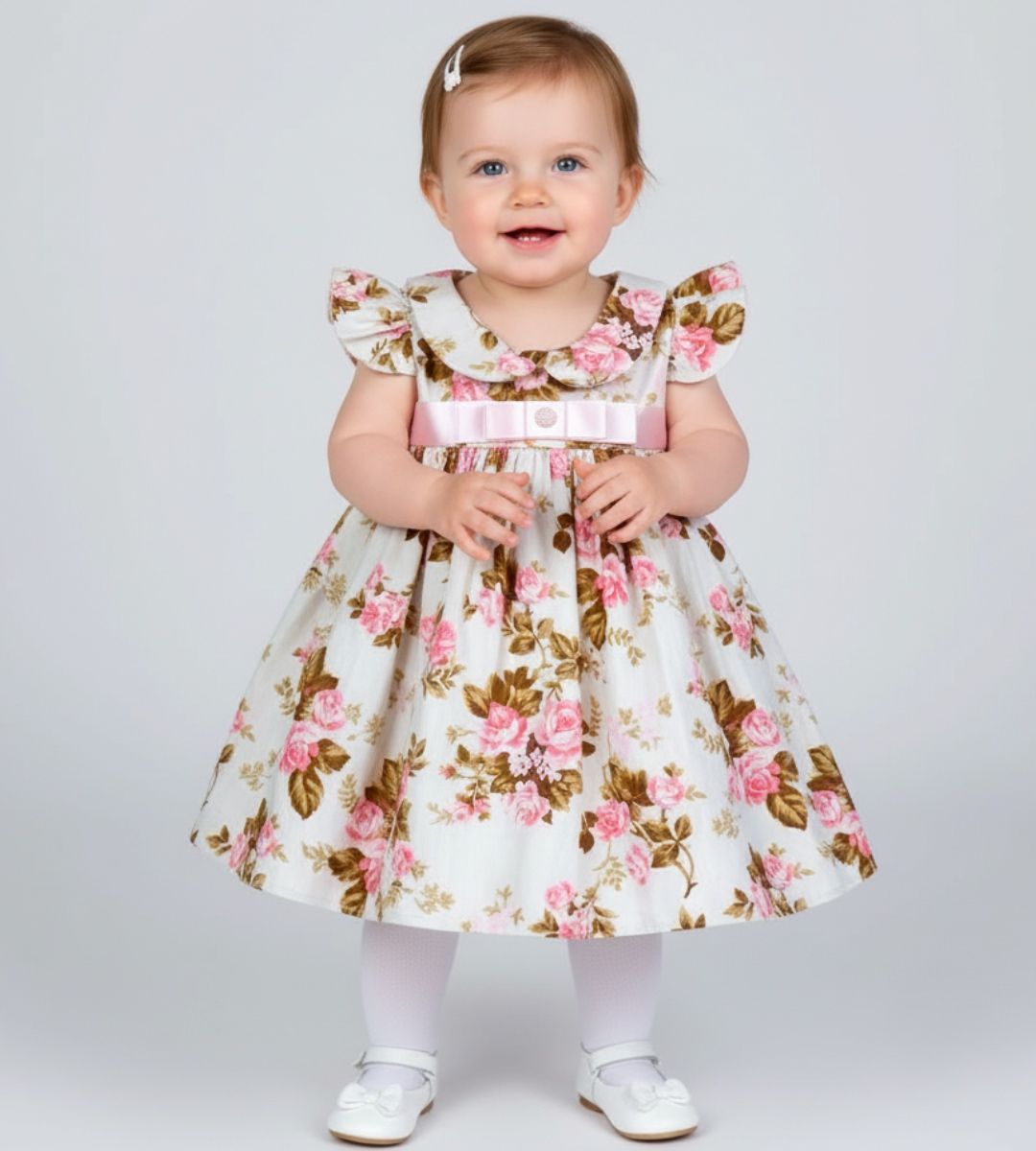 Vestido Infantil 100% Algodão - Iris