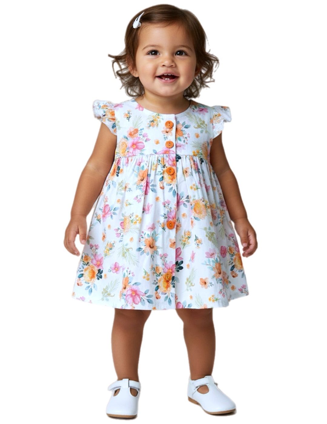 Vestido Infantil 100% Algodão - Juliana