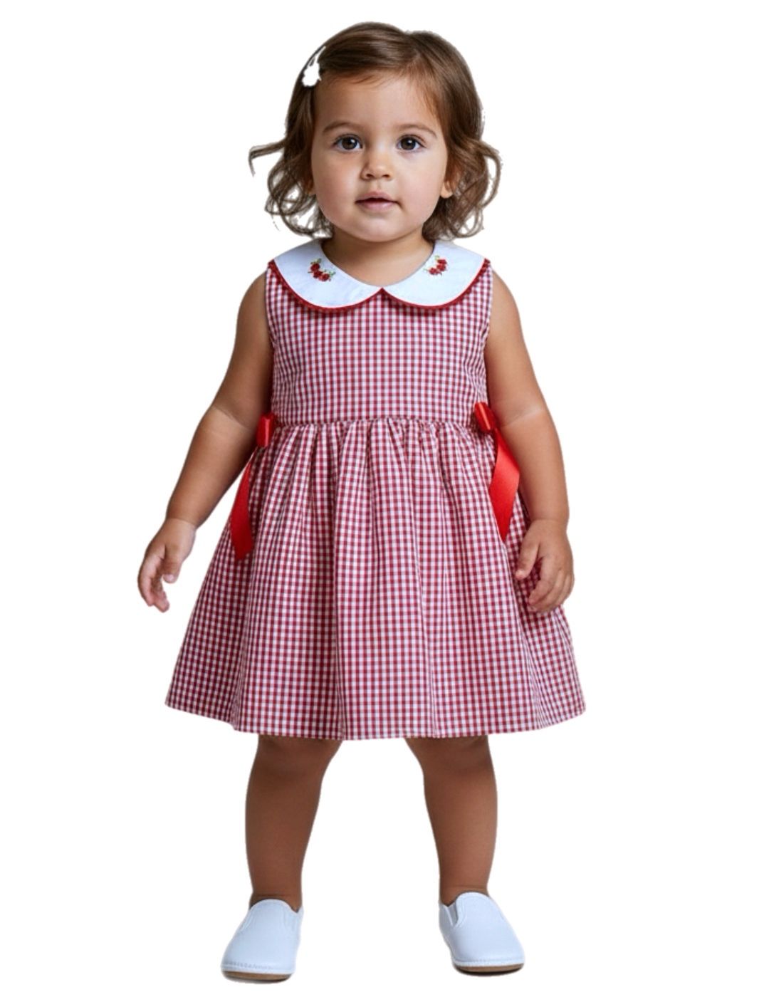 Vestido Infantil 100% Algodão - Giulia