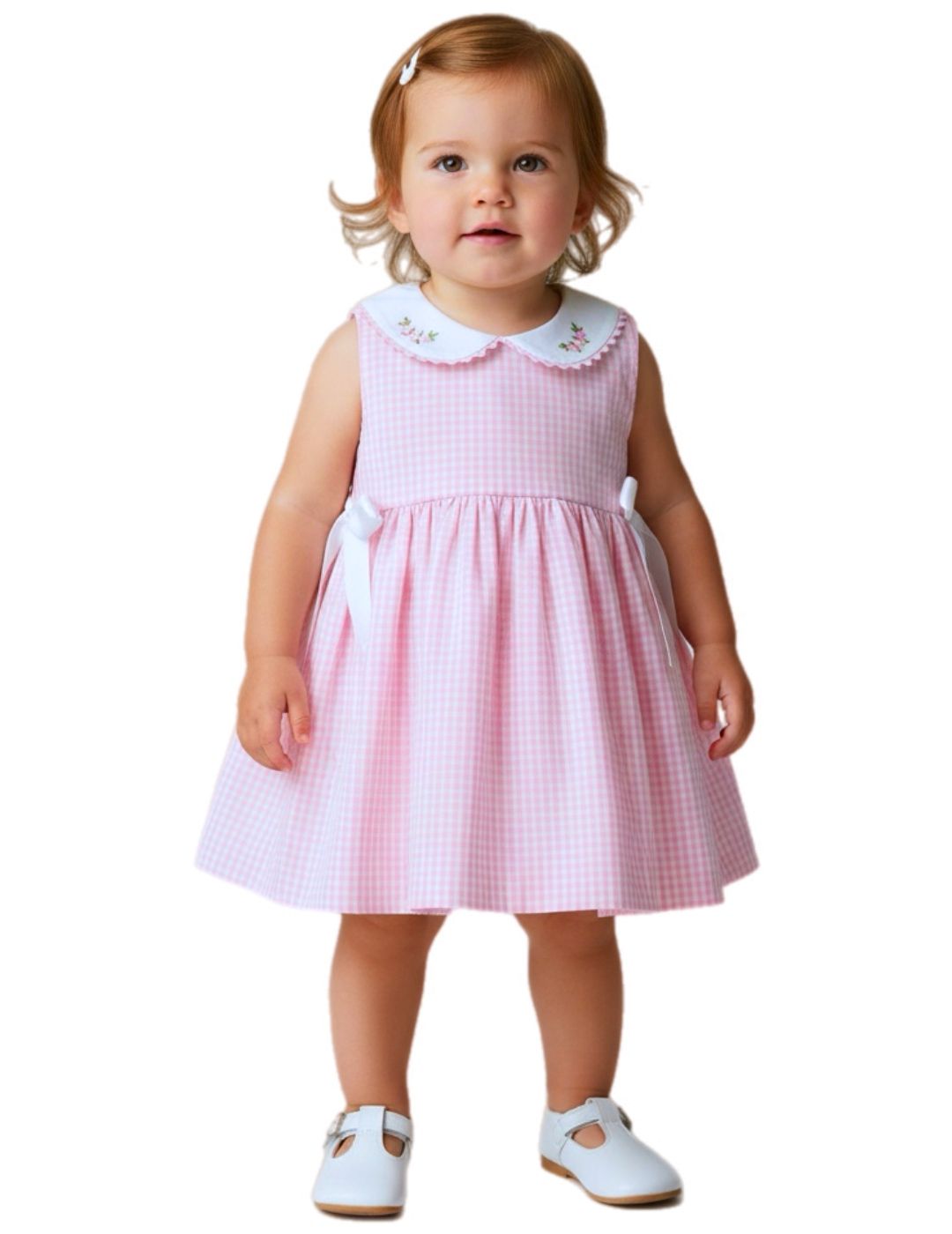 Vestido Infantil 100% Algodão - Clara