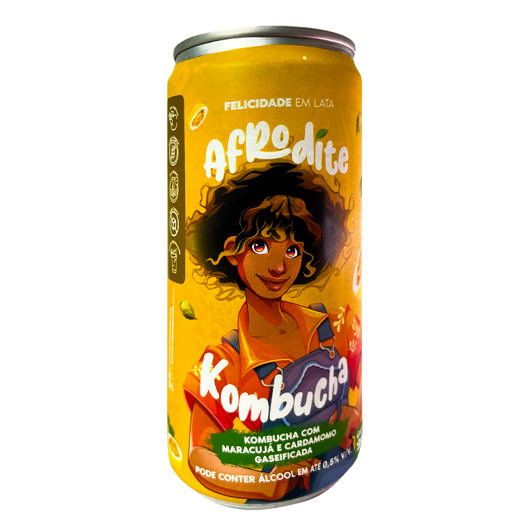 kombucha de Maracujá e Cardamomo (269ml)
