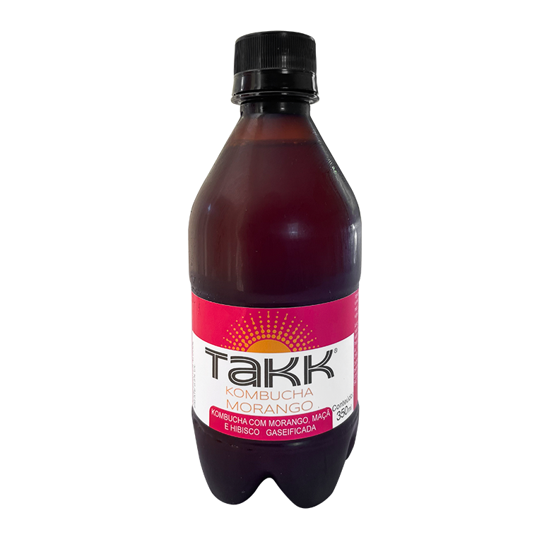 Kombucha Takk de Morango (350ml)