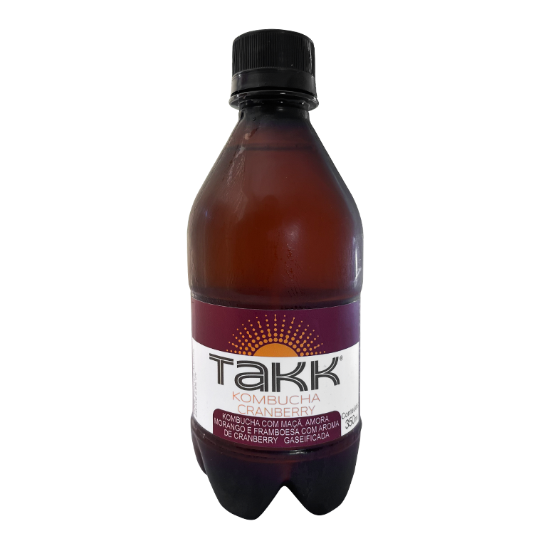 Kombucha Takk de Cramberry (350ml)