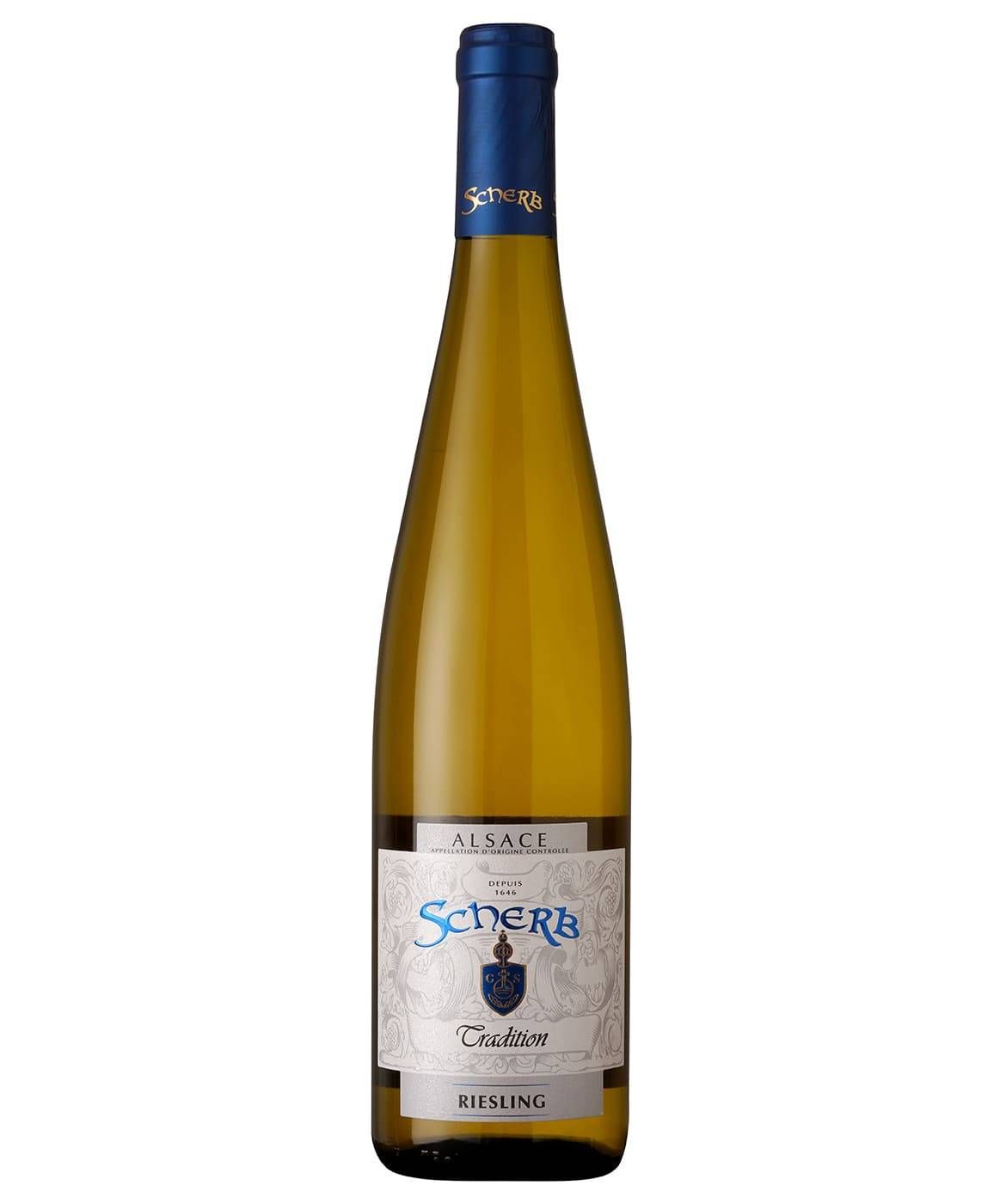 650123Z - VINHO FINO BRANCO SECO DOMAINE SCHERB RIESLING, AOC ALSACE 750ML SF 2023