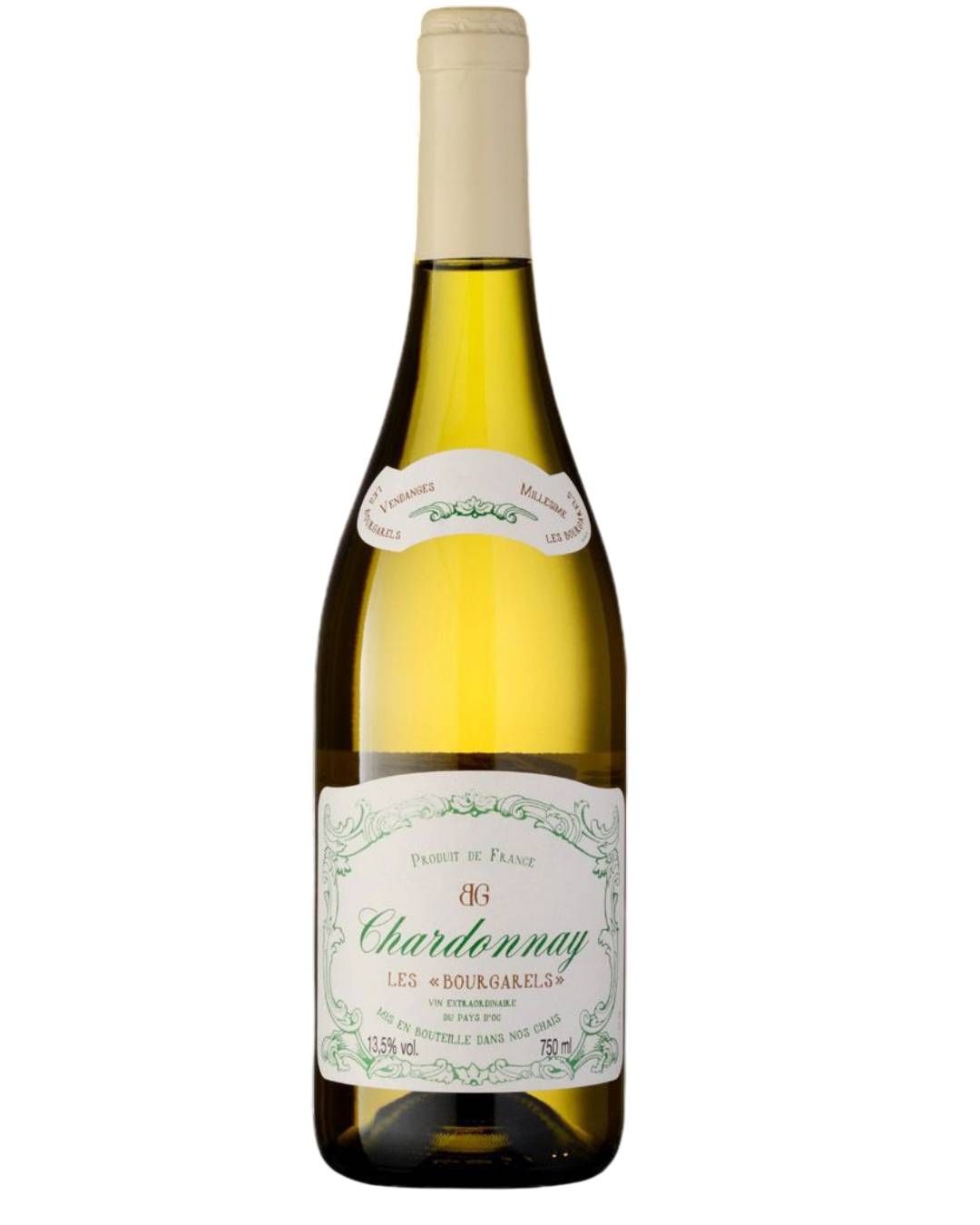 330124Z - VINHO FINO BRANCO SECO LES BORGARELS PAYS DOC CHARDONNAY 750ML SF 2024