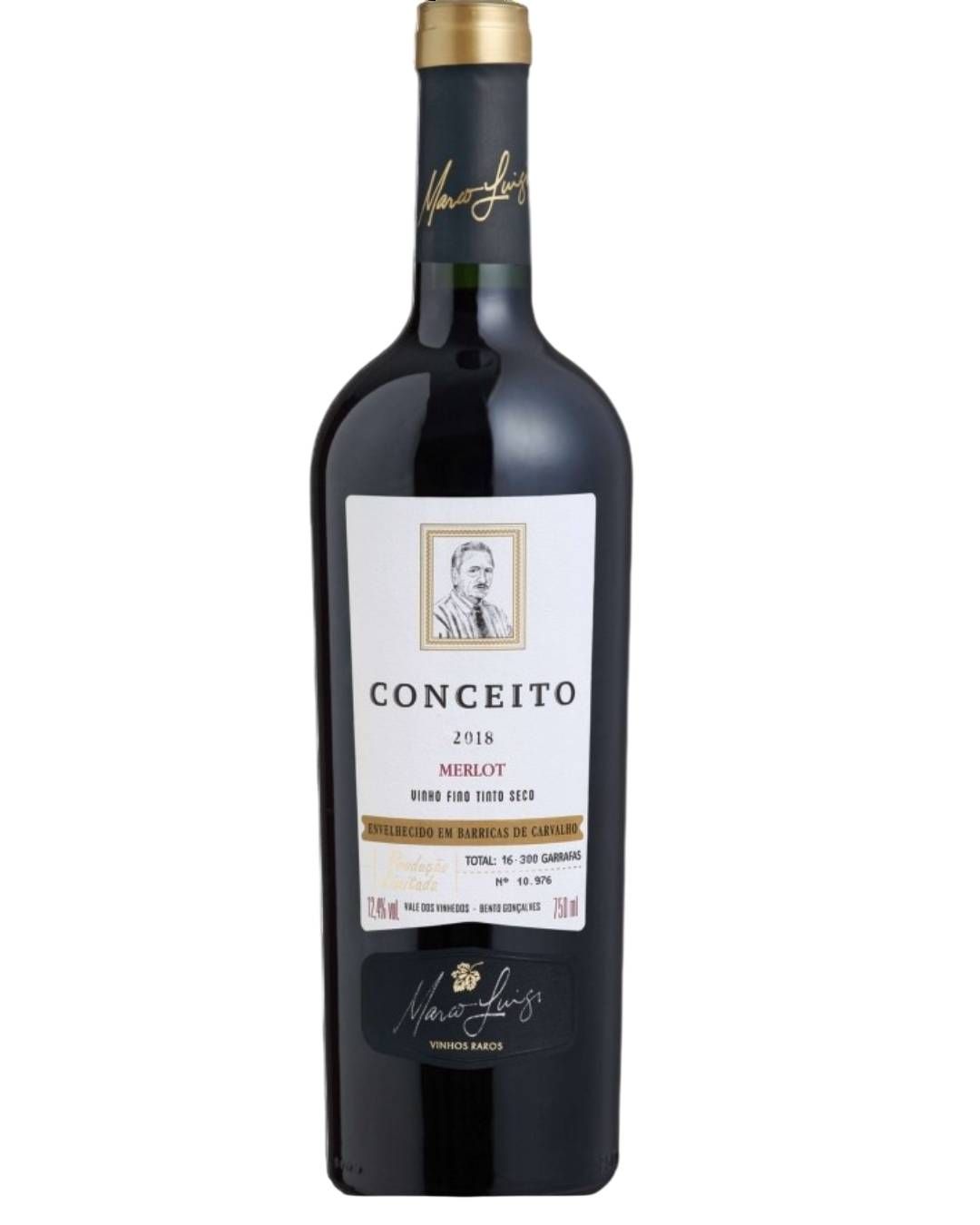 VINHO TINTO MERLOT CONCEITO MARCO LUIGI 750ML
